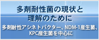 「多剤耐性菌の現状と理解のために」剤耐性アシネトバクター、NDM-1産生菌、KPC産生菌を中心に